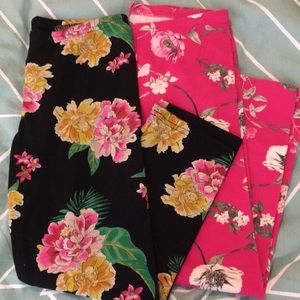 OLD NAVY girl capri leggings